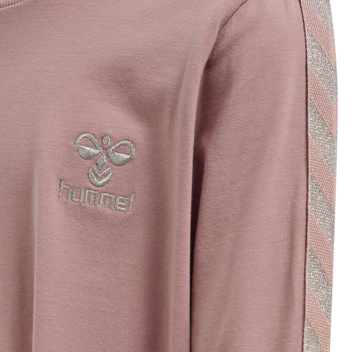 Hummel Hmlevelyn Dress L/S - woodrose