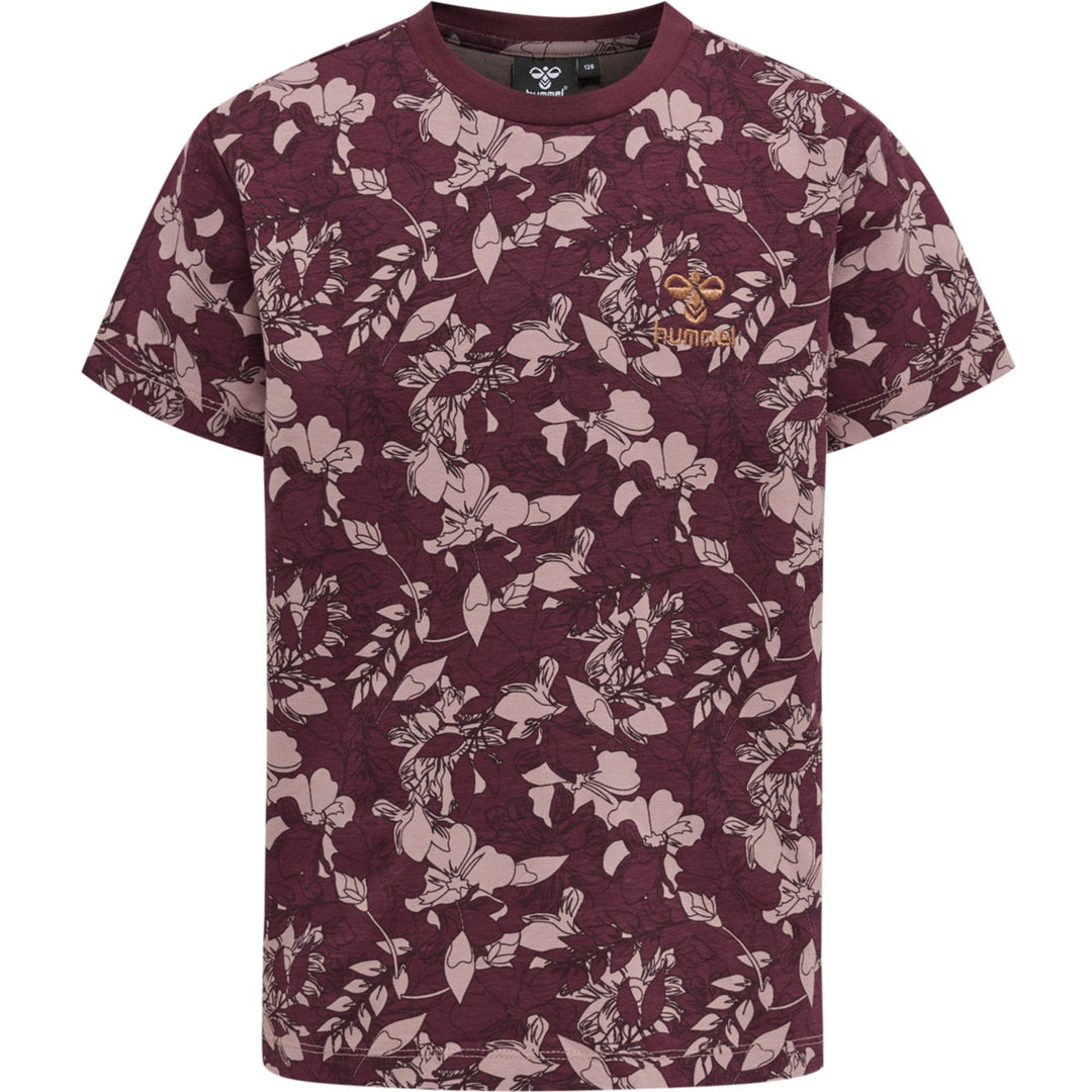 Hummel Hmlhazel T-Shirt S/S - windsor wine