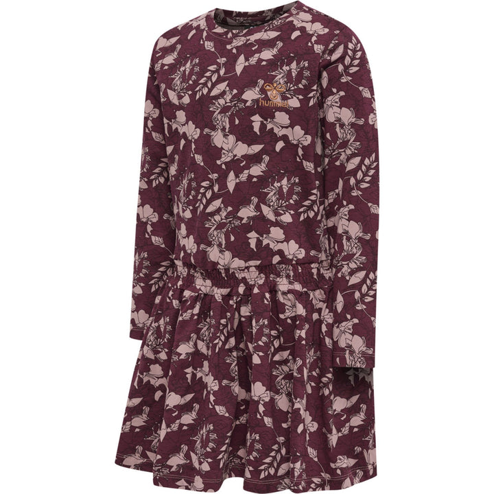 Hummel Hmlhazel Dress L/S - windsor wine
