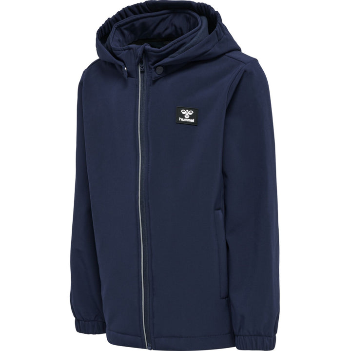Hummel hmlMARS SOFTSHELL JACKET - black iris