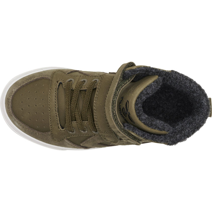 Hummel Stadil Winter High Jr - dark olive