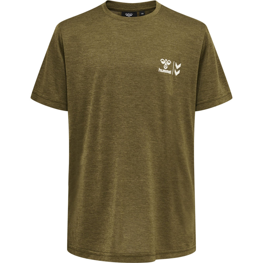 Hummel Hmlmustral T-Shirt S/S - dark olive