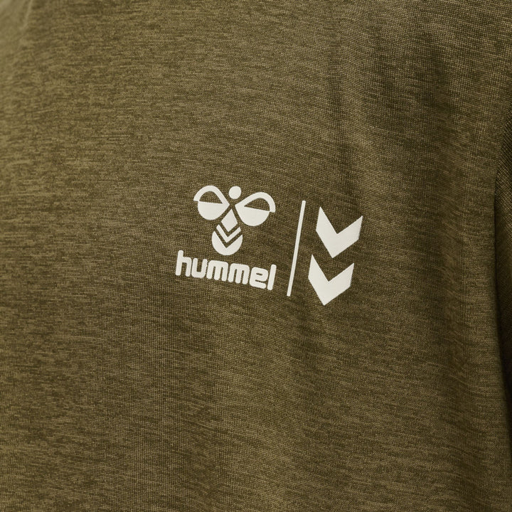 Hummel Hmlmustral T-Shirt S/S - dark olive