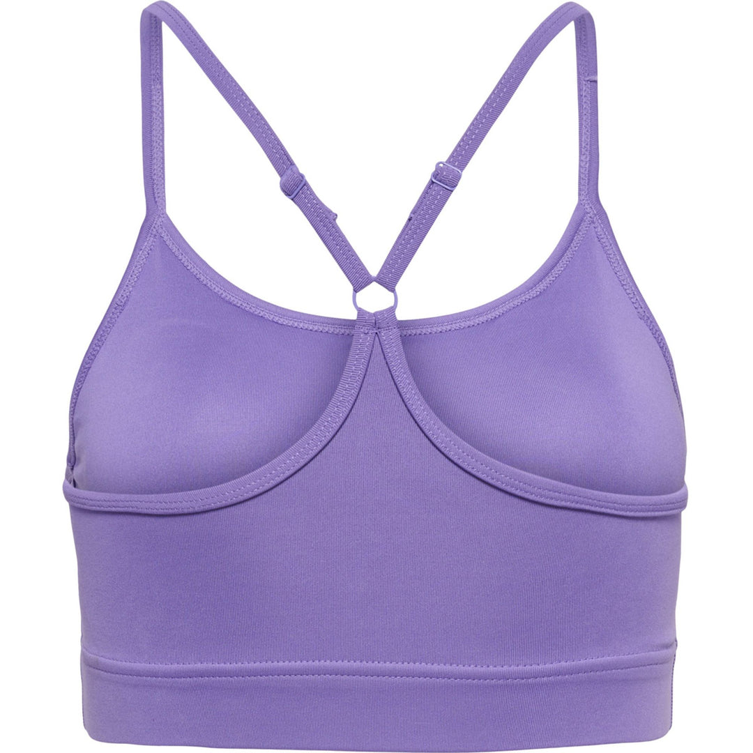 Hummel hmlMT CHIPO PADDED SPORTS BRA - paisley purple