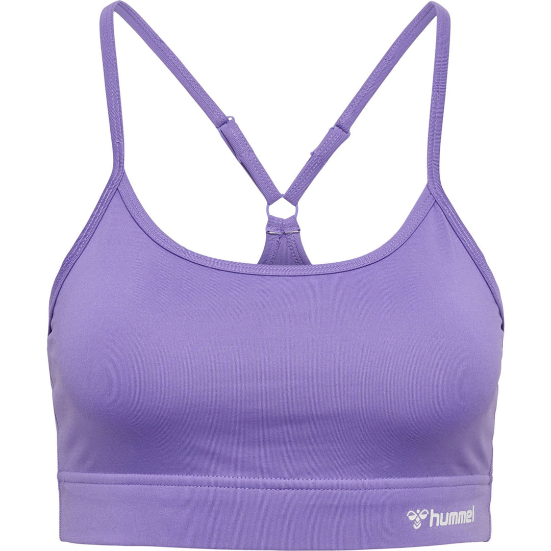 Hummel hmlMT CHIPO PADDED SPORTS BRA - paisley purple