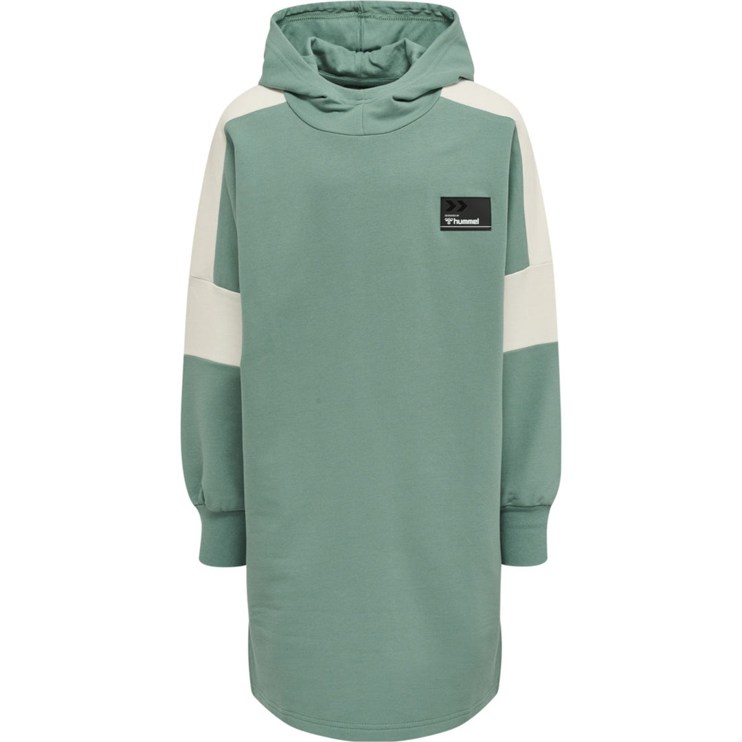 Hummel Hmlmarlee Hoodie Dress - mineral blue