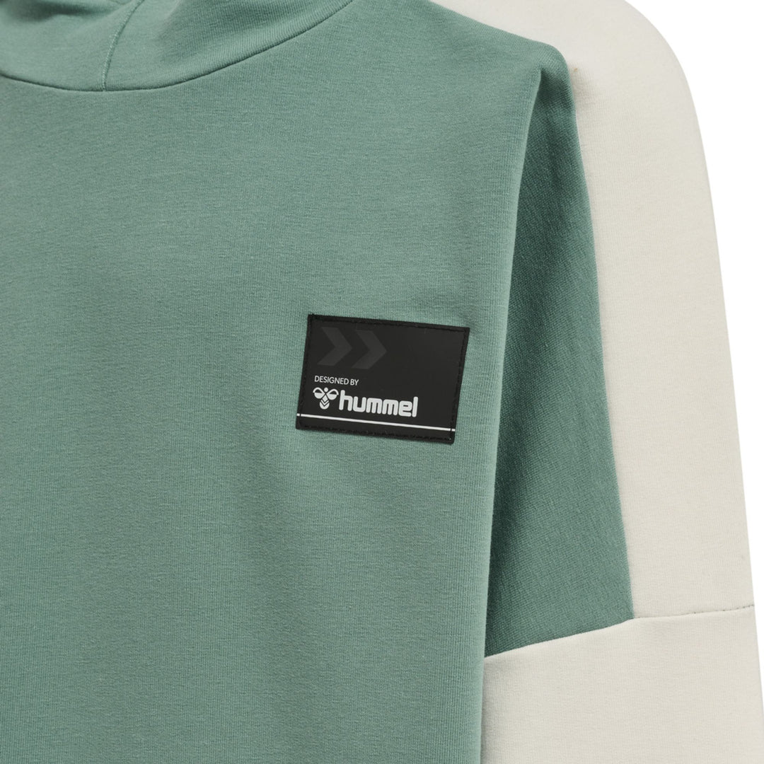 Hummel Hmlmarlee Hoodie Dress - mineral blue