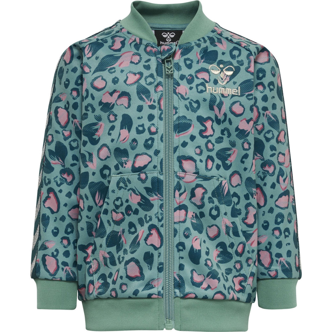 Hummel Hmlolympia Zip Jacket - mineral blue