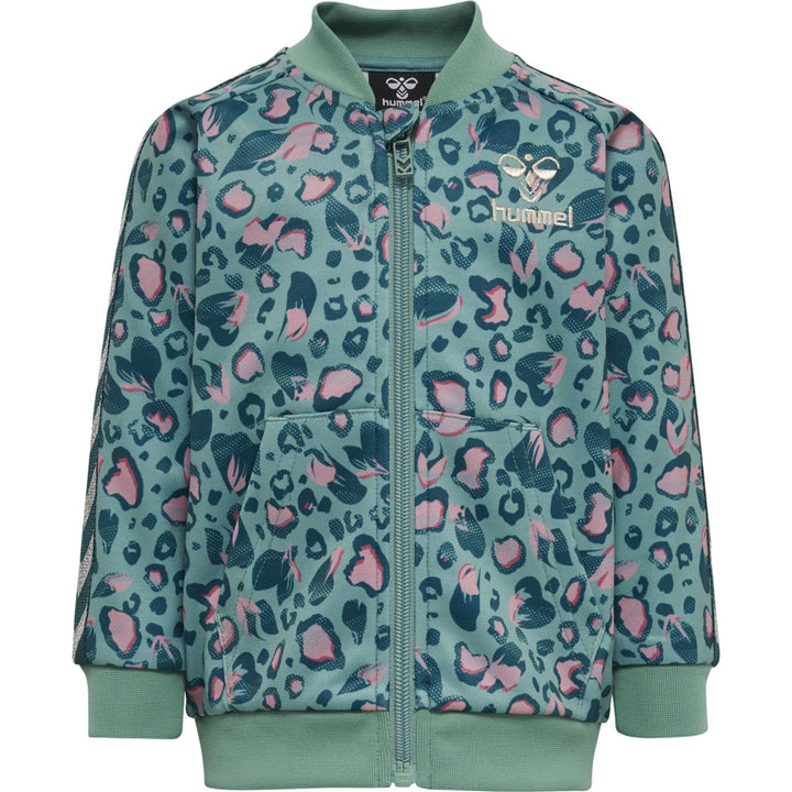 Hummel Hmlolympia Zip Jacket - mineral blue