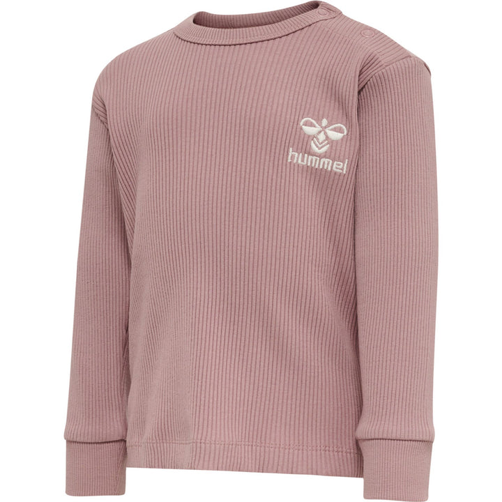 Hummel Hmlsami T-Shirt L/S - woodrose