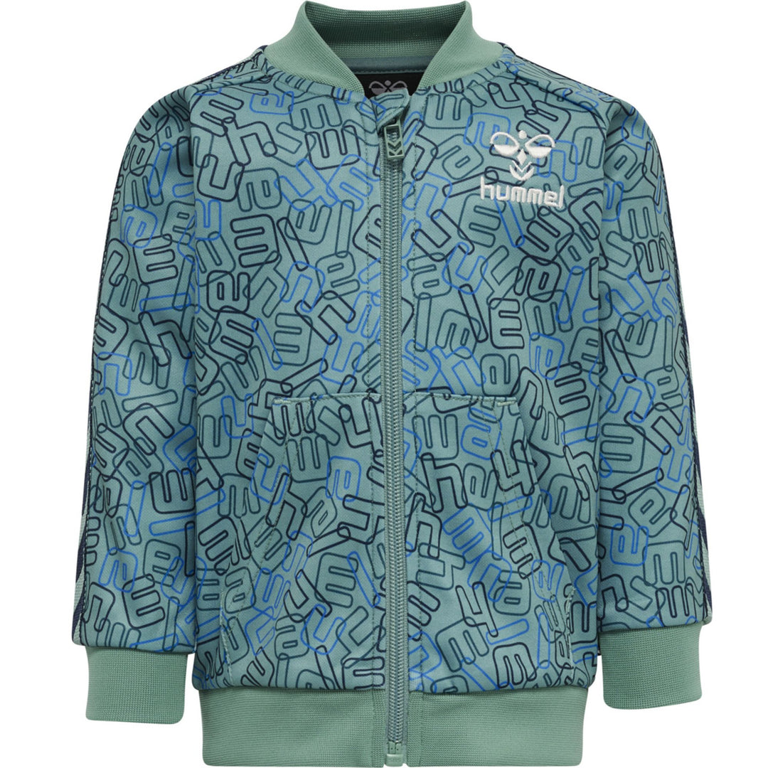 Hummel Hmlolympus Zip Jacket - mineral blue