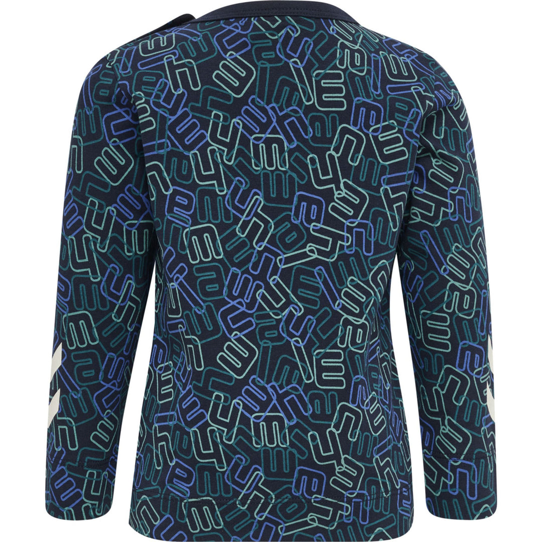 Hummel Hmlolly T-Shirt L/S - black iris