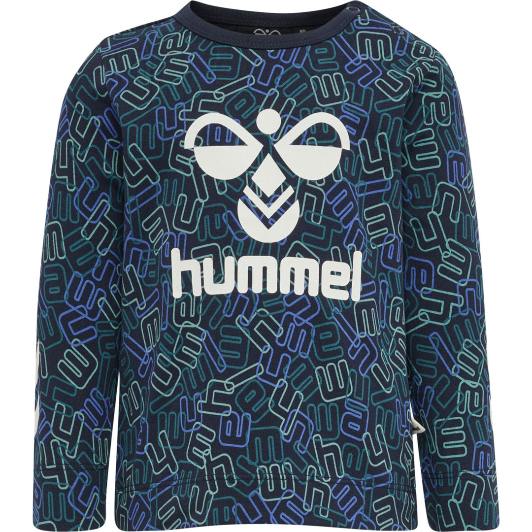 Hummel Hmlolly T-Shirt L/S - black iris