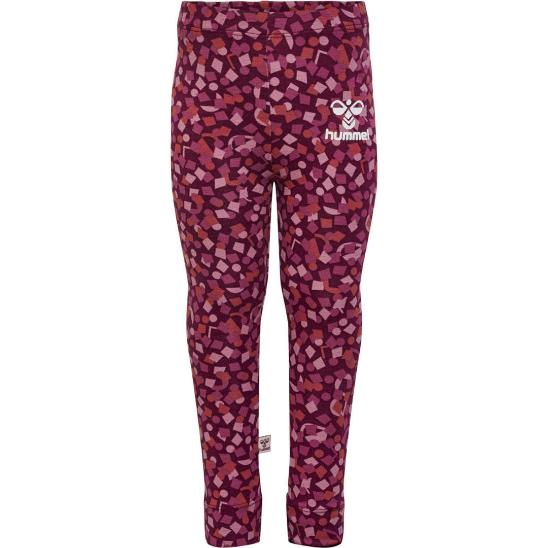 Hummel Hmlconfetti Tights - windsor wine