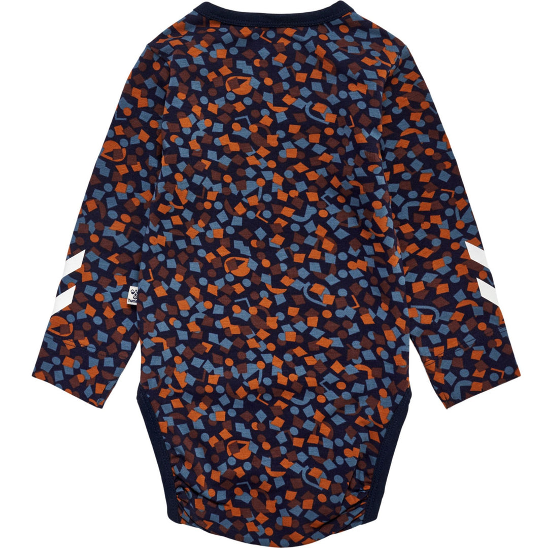 Hummel Hmlconfetti Body L/S - black iris