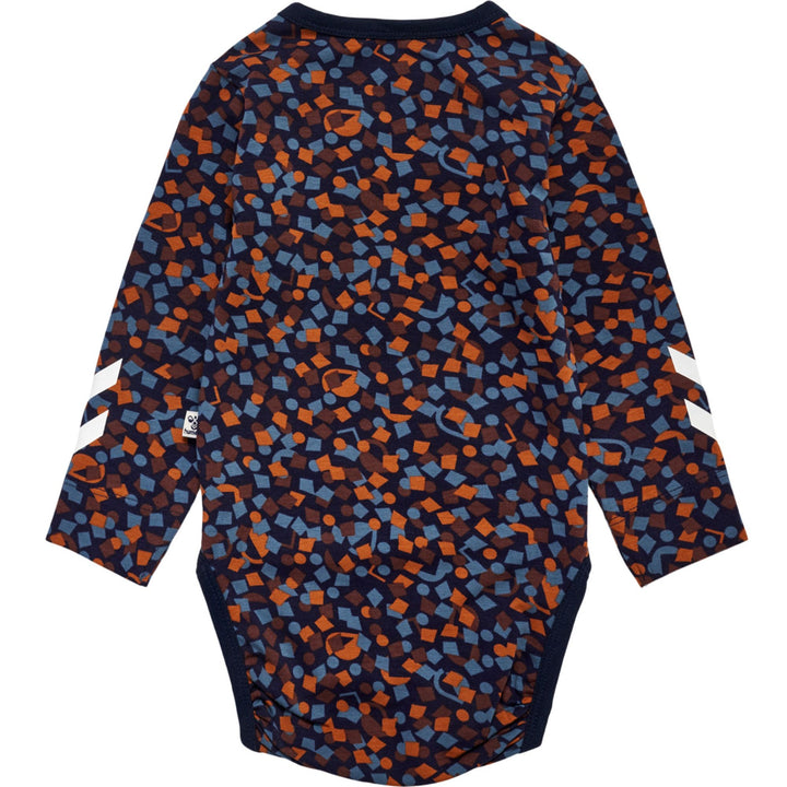 Hummel Hmlconfetti Body L/S - black iris
