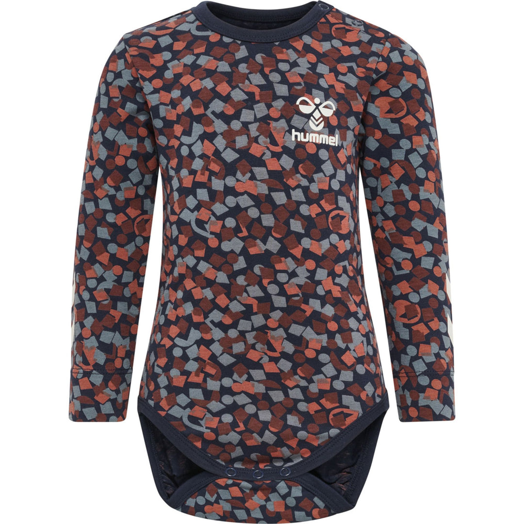 Hummel Hmlconfetti Body L/S - black iris