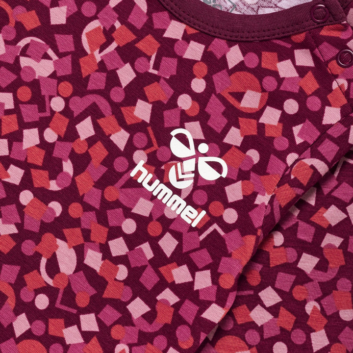 Hummel Hmlconfetti Body L/S - windsor wine