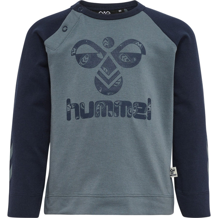 Hummel Hmlmarcus T-Shirt L/S - stormy weather