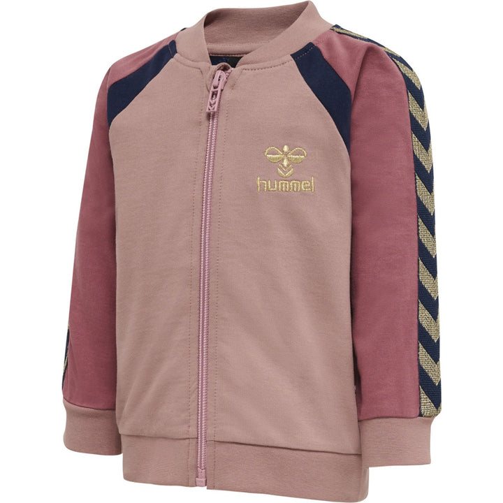 Hummel Hmlleague Zip Jacket - woodrose