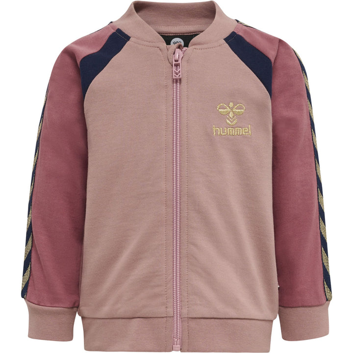 Hummel Hmlleague Zip Jacket - woodrose