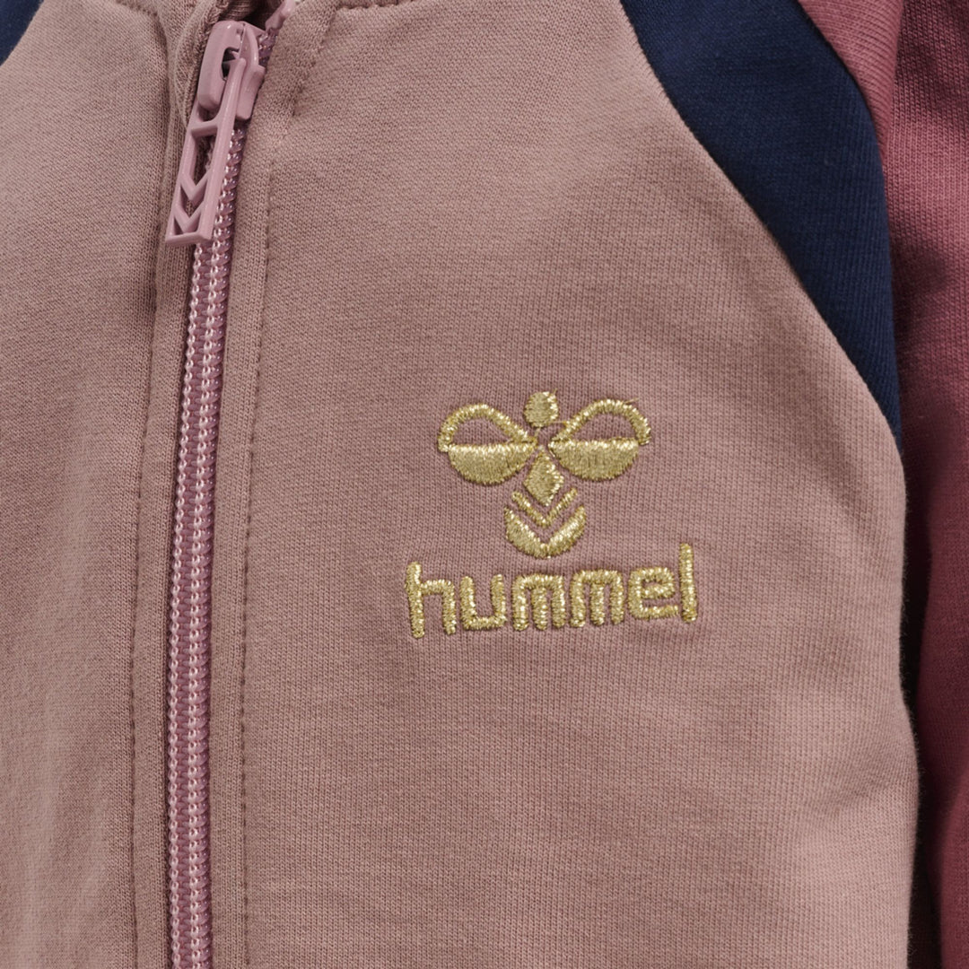 Hummel Hmlleague Zip Jacket - woodrose