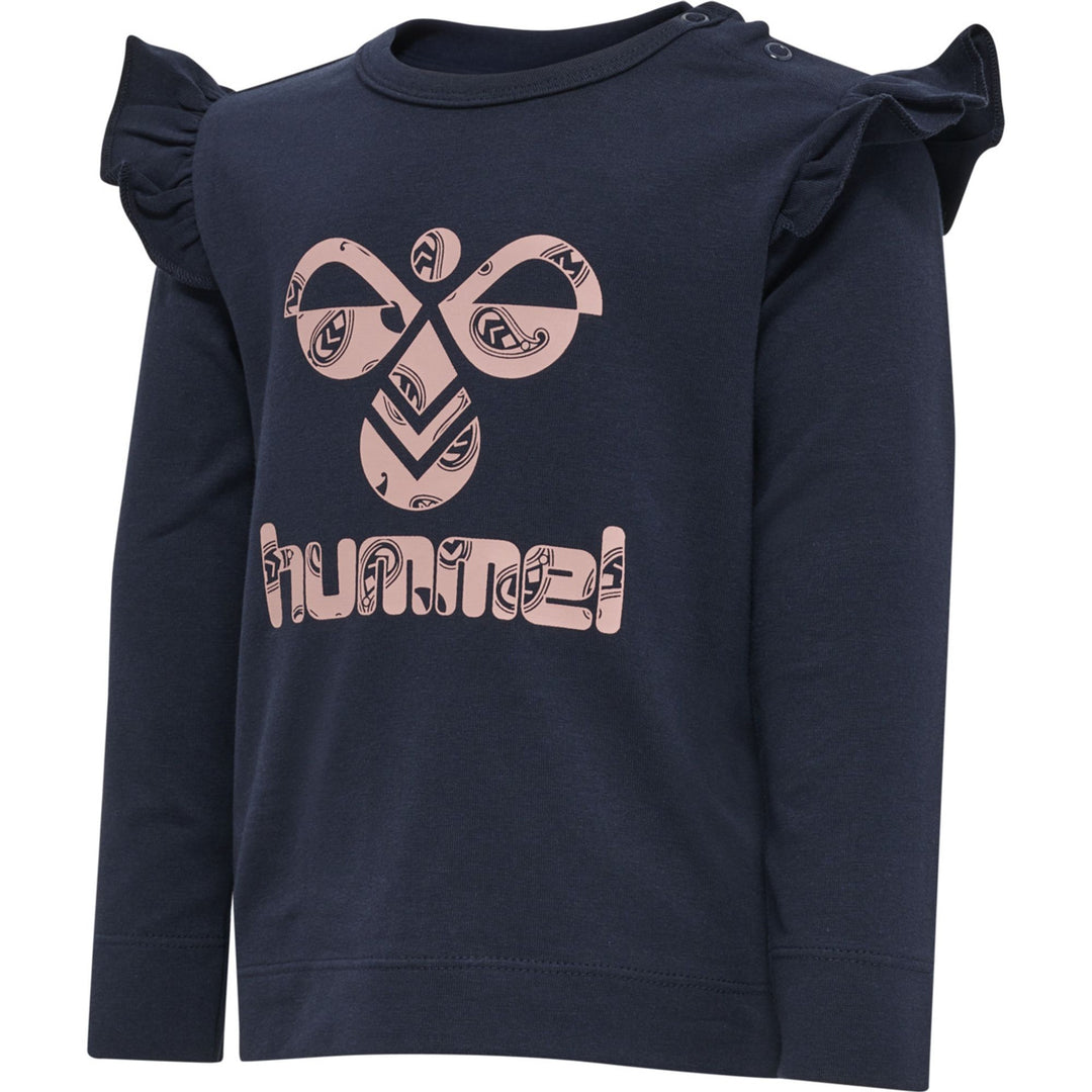 Hummel Hmlartemis T-Shirt L/S - black iris