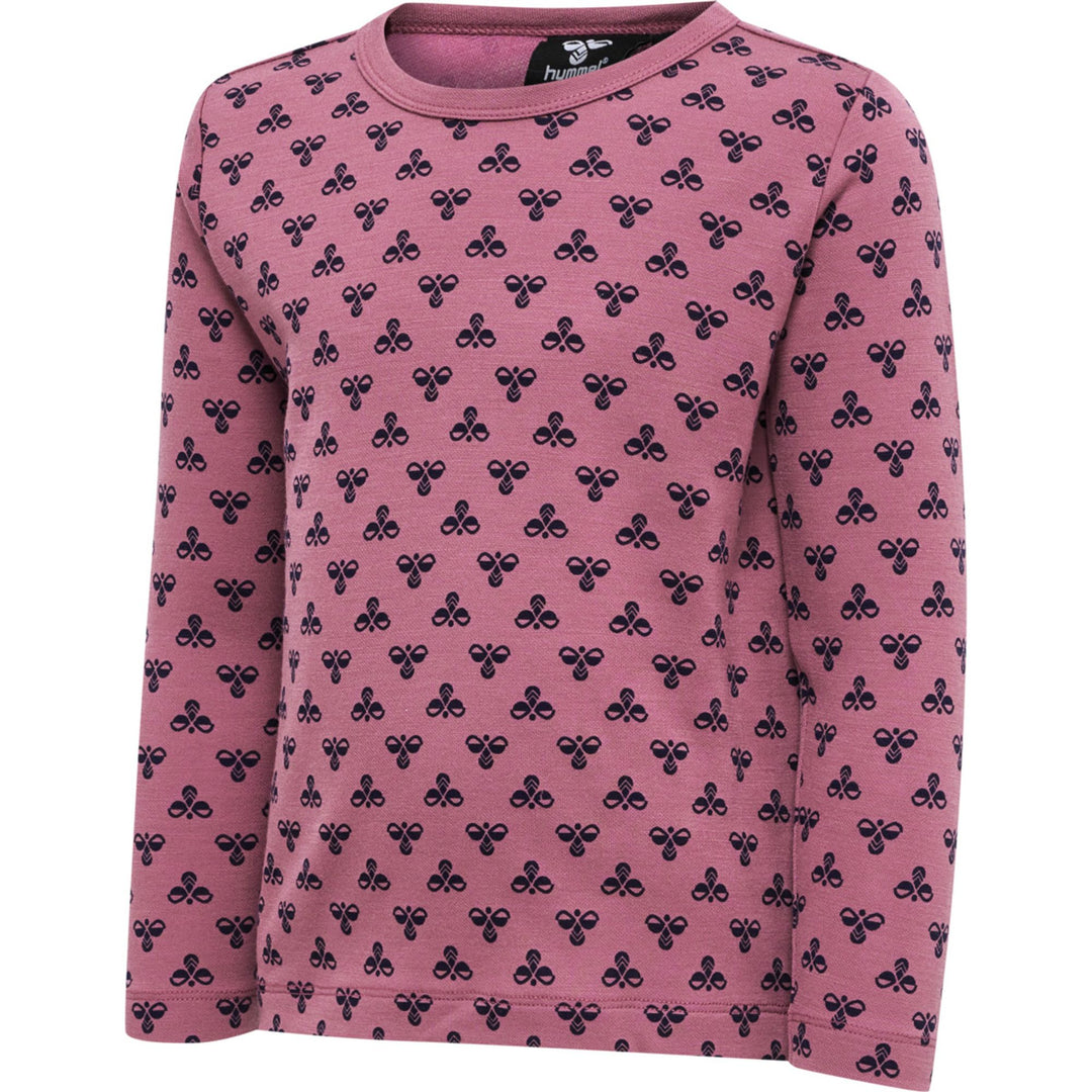 Hummel Hmlvilmo T-Shirt L/S - deco rose