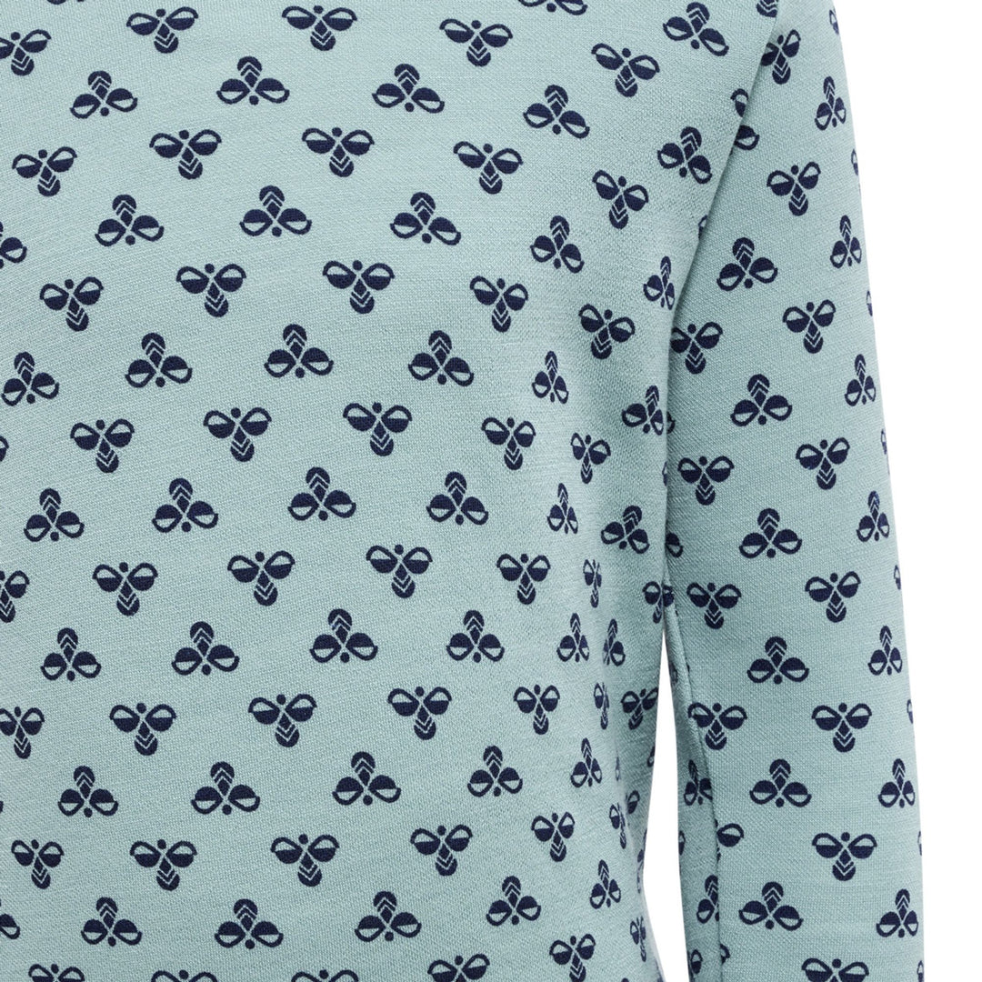 Hummel Hmlvilmo T-Shirt L/S - mineral blue