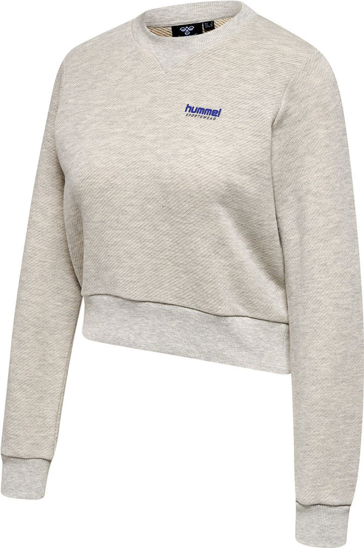 Hummel Hmllgc Shai Short Sweatshirt - legacy melange