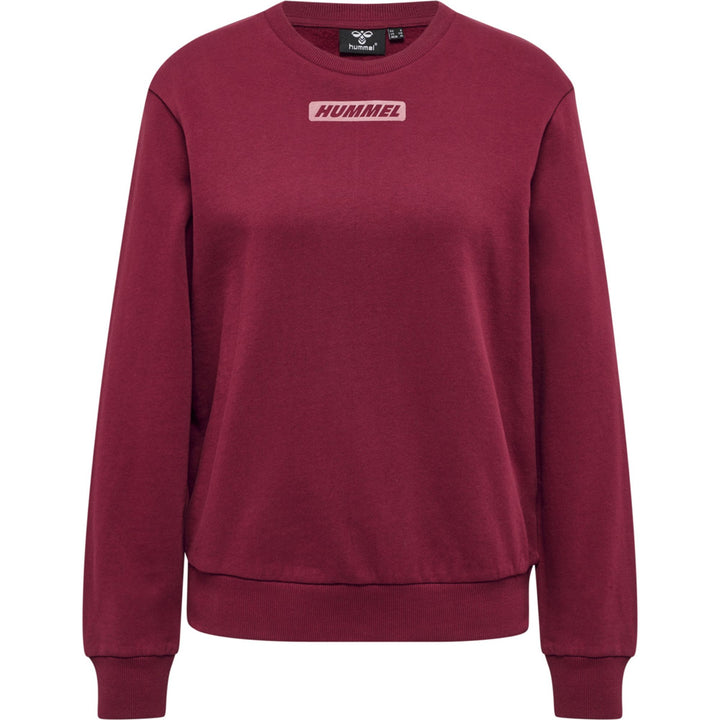 Hummel Hmlte Element Sweatshirt - cabernet