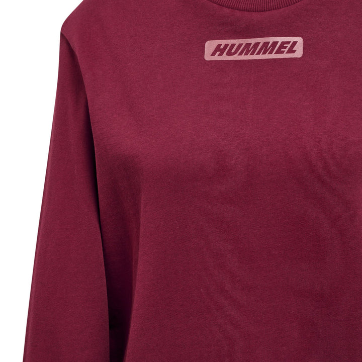 Hummel Hmlte Element Sweatshirt - cabernet