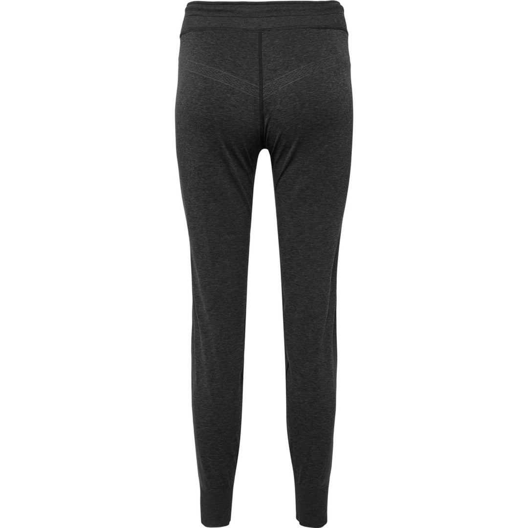 Hummel Hmlmt Hana Seamless Tapered Pants - black melange