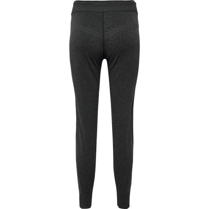 Hummel Hmlmt Hana Seamless Tapered Pants - black melange