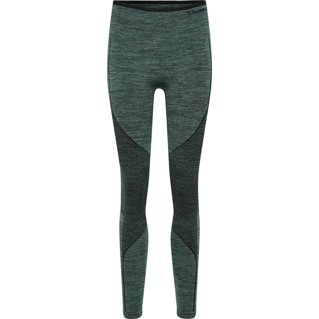 Hummel Hmlmt Aly Seamless Hw Tights - north atlantic/black melange