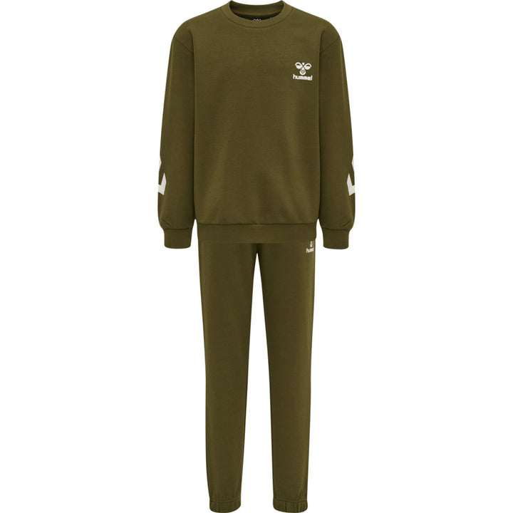 Hummel Hmlventi Tracksuit - dark olive