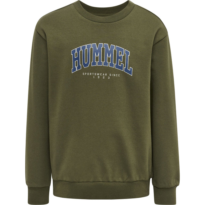 Hummel hmlFAST SWEATSHIRT - kalamata