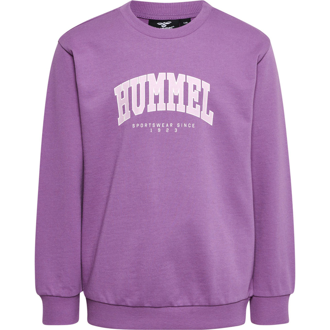 Hummel hmlFAST SWEATSHIRT - argyle purple