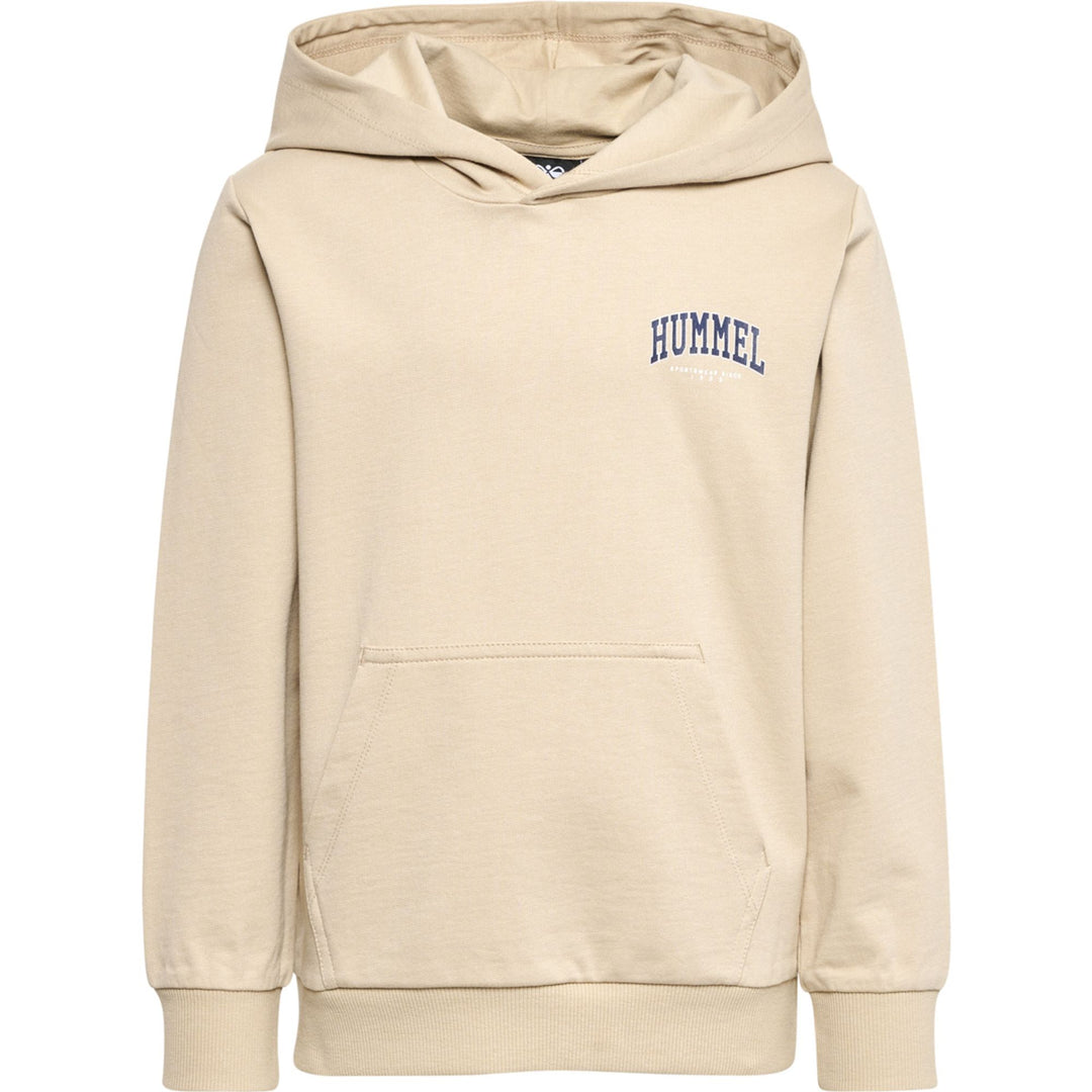 Hummel hmlFAST HOODIE - humus