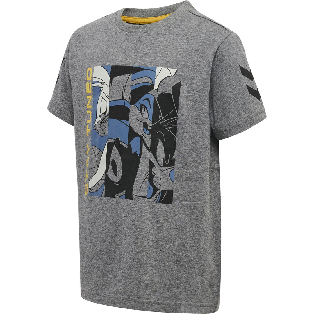Hummel Hmlspace Jam Tres T-Shirt S/S - medium melange