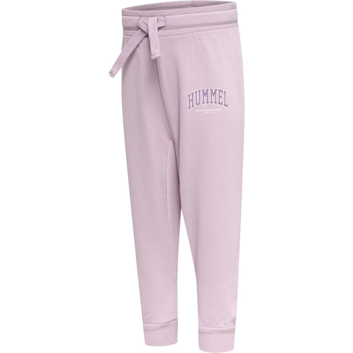 Hummel hmlFAST APPLE PANTS - mauve shadow