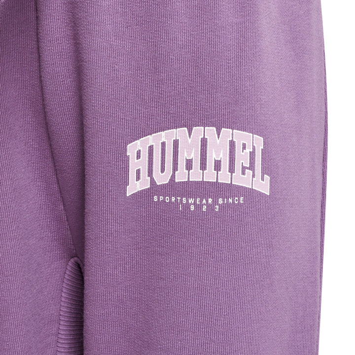 Hummel hmlFAST APPLE PANTS - argyle purple