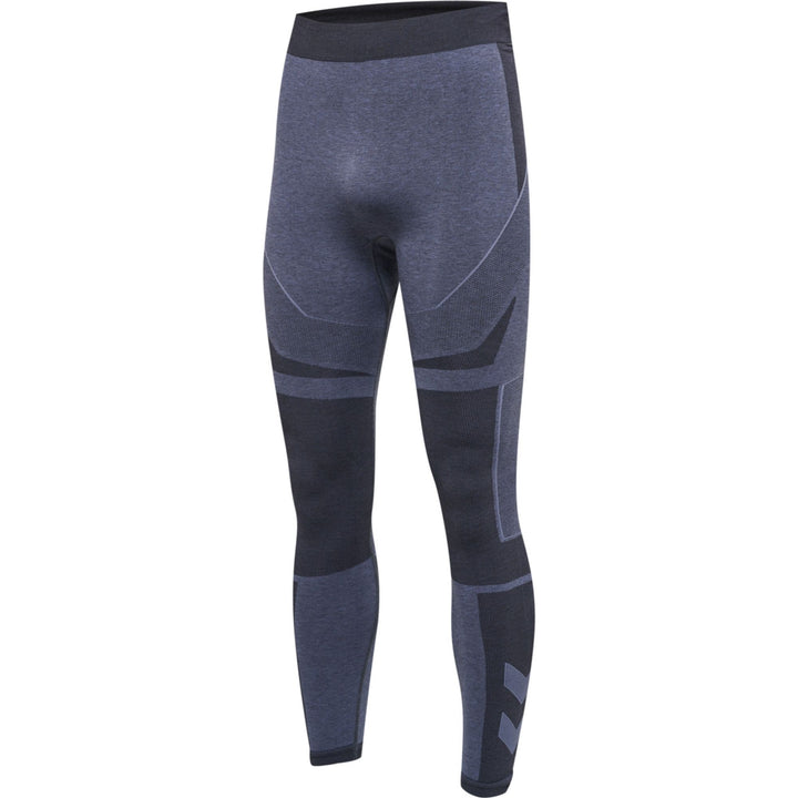 Hummel Hmlte Mike Seamless Tights - black/asphalt melange