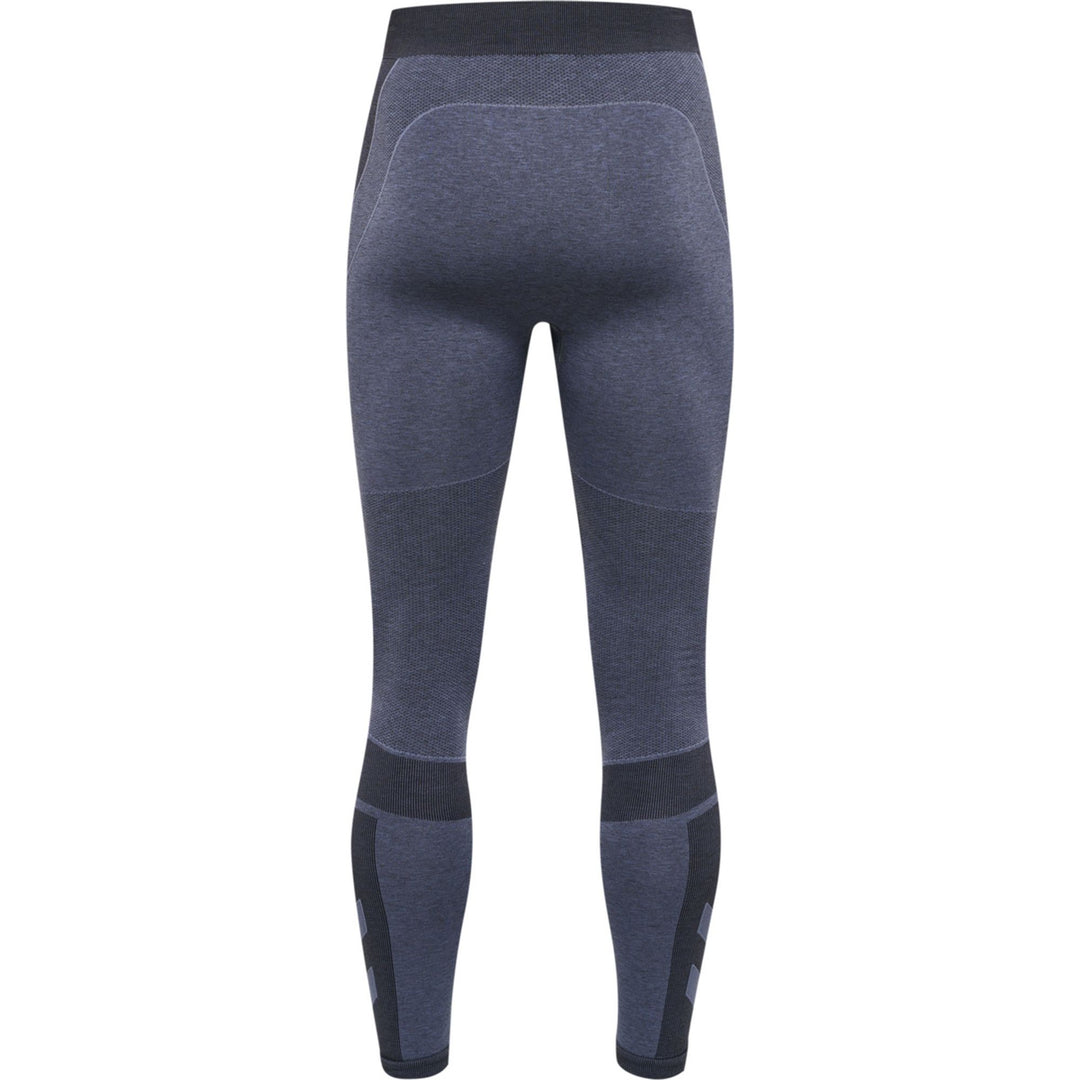 Hummel Hmlte Mike Seamless Tights - black/asphalt melange