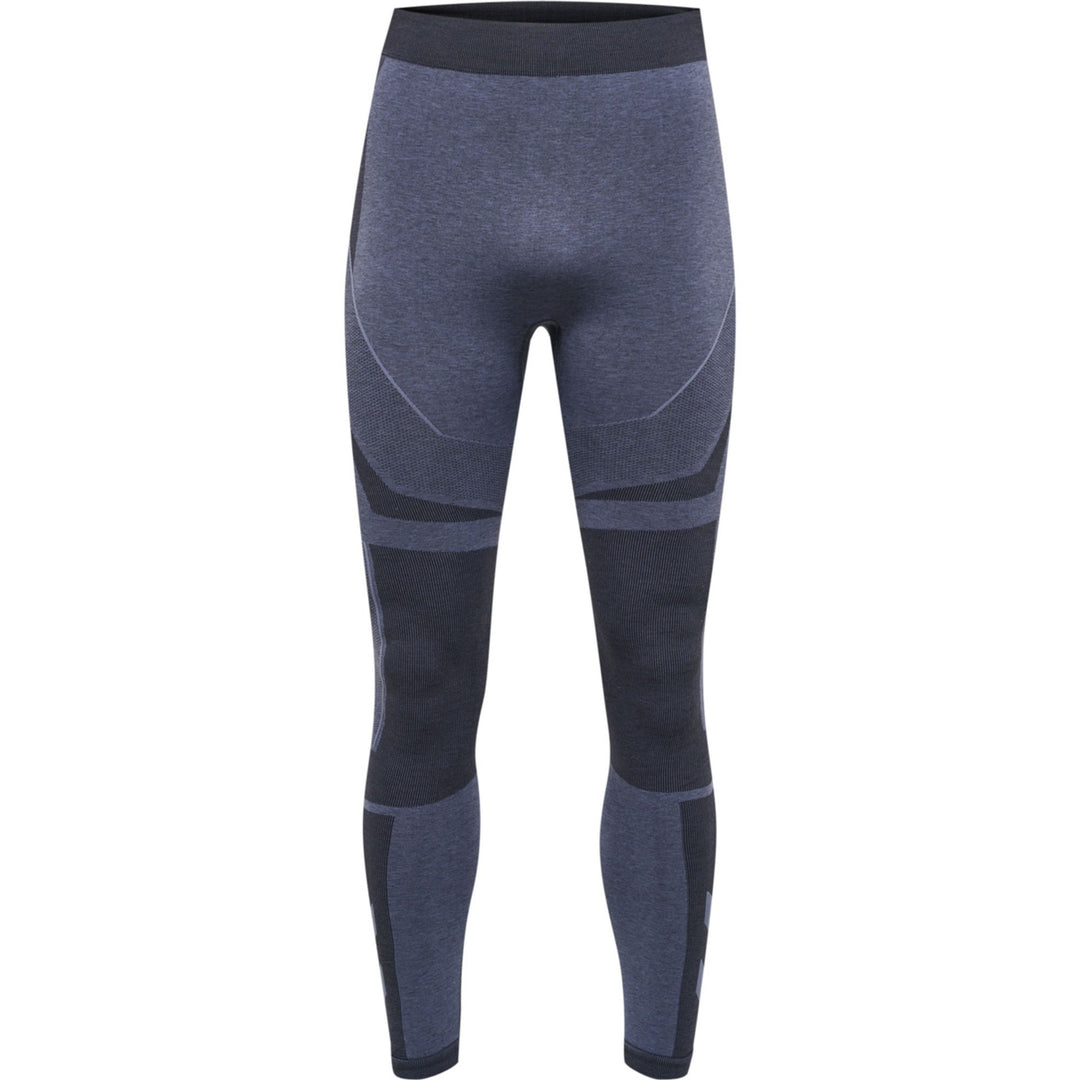 Hummel Hmlte Mike Seamless Tights - black/asphalt melange