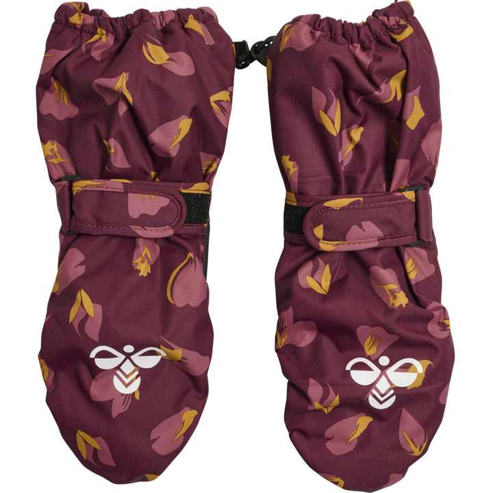 Hummel Hmlpop Mittens - windsor wine