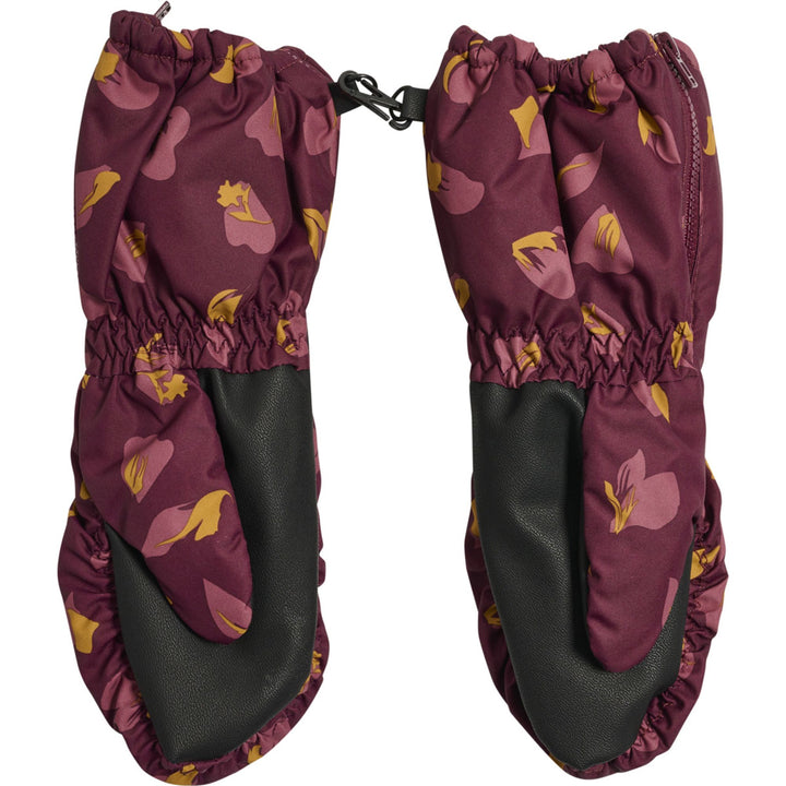 Hummel Hmlpop Mittens - windsor wine