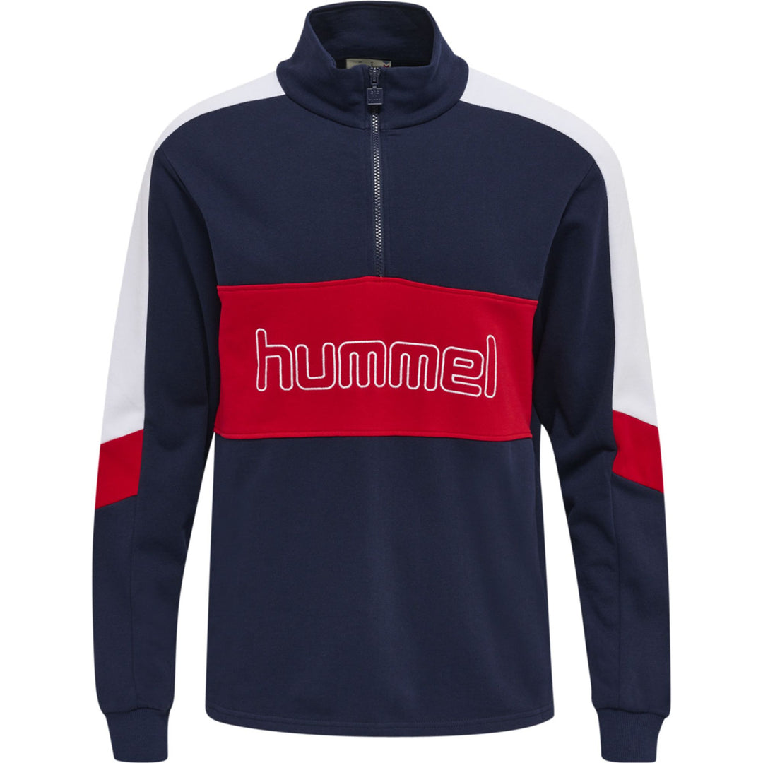 Hummel Hmlic Claude Half Zip Sweatshirt - peacoat