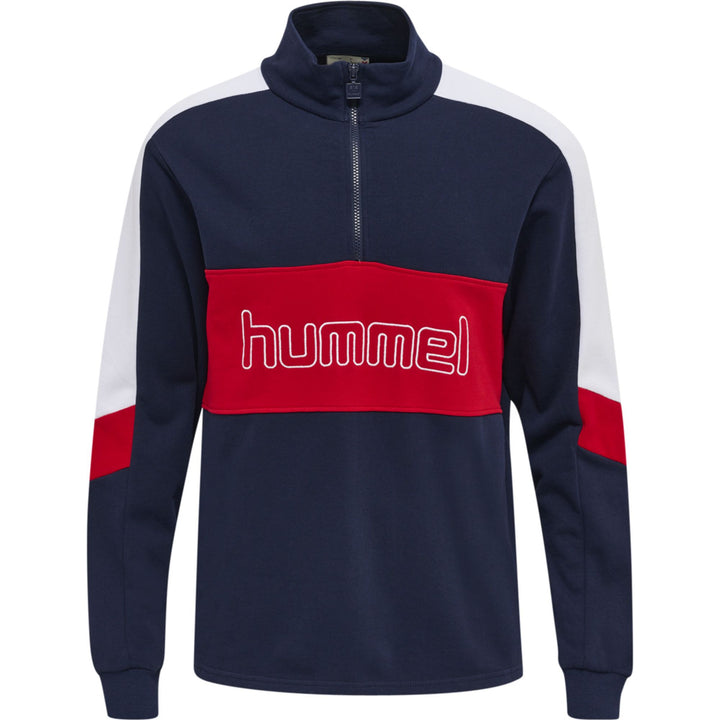 Hummel Hmlic Claude Half Zip Sweatshirt - peacoat