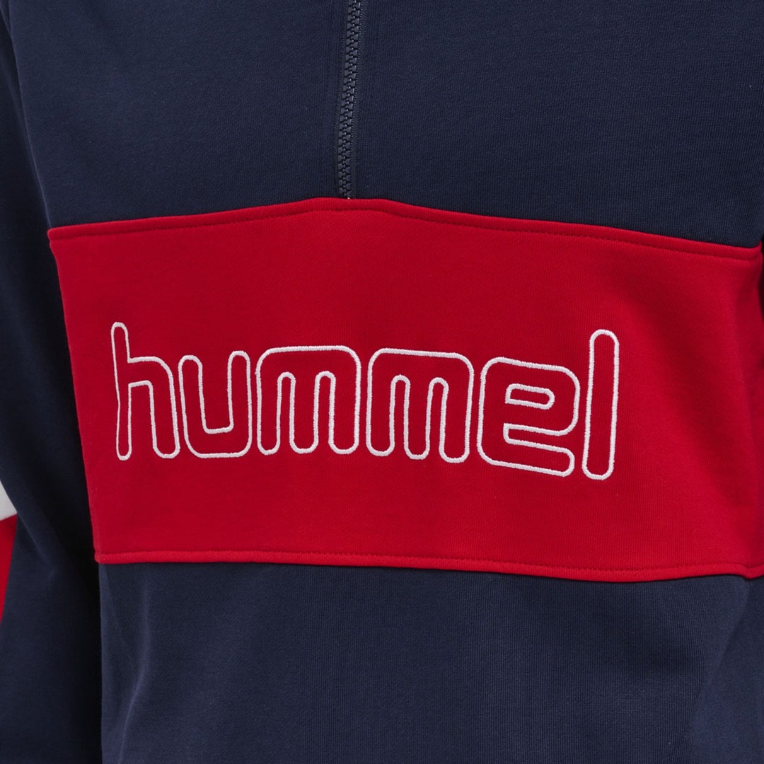 Hummel Hmlic Claude Half Zip Sweatshirt - peacoat